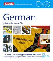 Berlitz German Phrasebook and CD