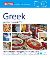 Berlitz Greek Phrasebook and CD 